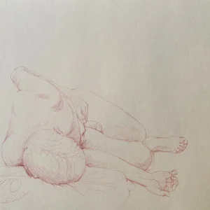 Life Drawing monitored by Marc Chabot – Winter Class 2025
