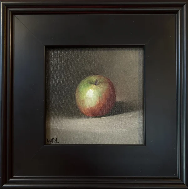 Red and Green Apple by Robert Watkins