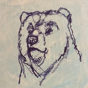 Blue Bear by Scott Bricher