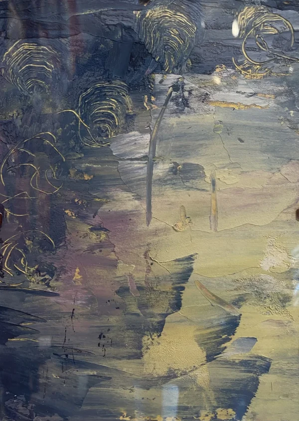 Wind Blown (Cold Wax) by Joan Macfarlane