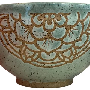 Mandula Green Bowl by Roberta Ahuja