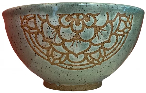 Mandula Green Bowl by Roberta Ahuja