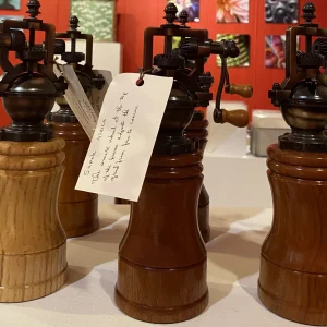 Antique Pepper Grinders by Jim Degen