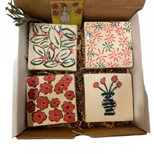 Coaster Set of 4 by Marcela Manubens