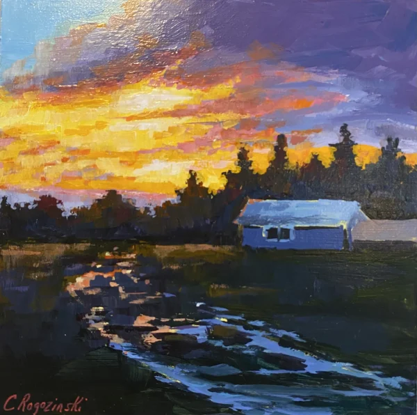 Sunset (2024) by Carla Rogozinski