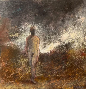Oil Encaustic by John Greene