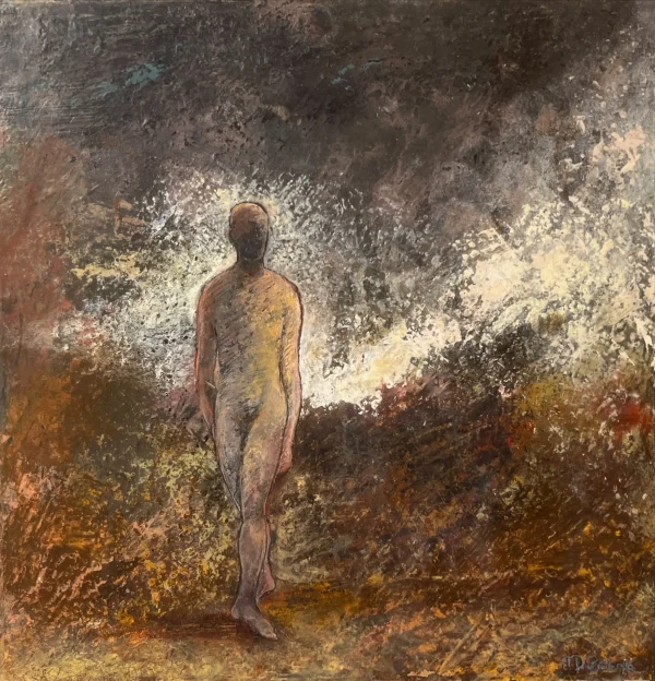 Oil Encaustic by John Greene