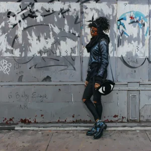 M by Gray Wall by Vincent Giarrano