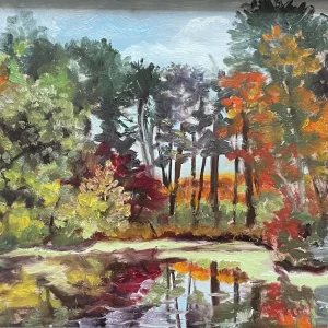 Autumn at Ongley Pond by Randi Hoffman