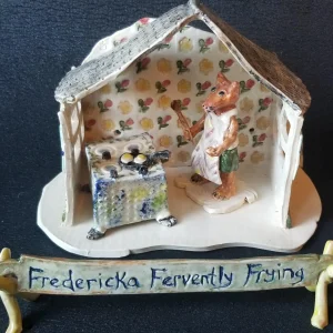 Fred Fervently Frying by Rachel Edelson