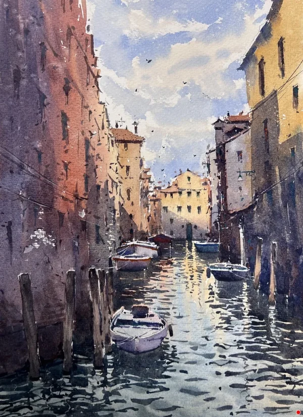 Online Watercolor Workshop With Amid el Haddad (Wed., April 16) - Image 7