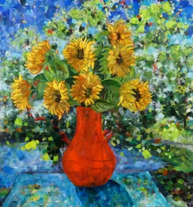 Sunflowers by Cynthia Crier
