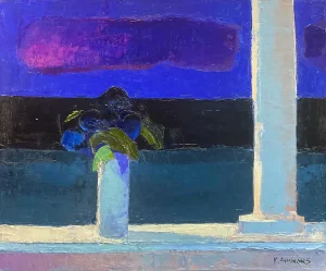 Night Terrasse by Karen Simmons