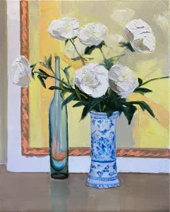 Barbara, Bernard and Elisabeth by Karen Simmons