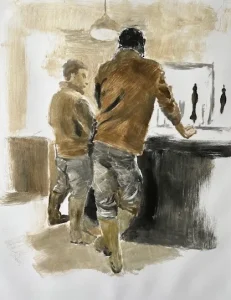 English Pub by Patricia Warrick