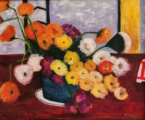 Joyful Floral by Anne Marie Foran