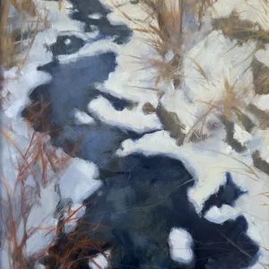 Winter Streamscape by Cathrine de Neergaard