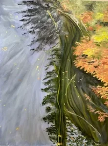 Nepaug Reflections by Catherine Natale