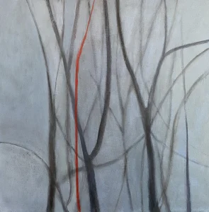 Red Tree by Sandra Below