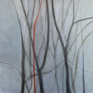 Red Tree by Sandra Below