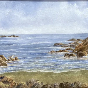 Rocky Shore by M. J. Budzyn