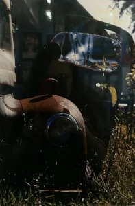 Old Truck in Field by William Nietsch