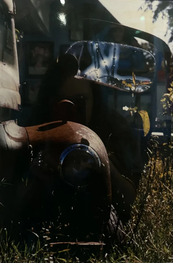 Old Truck in Field by William Nietsch