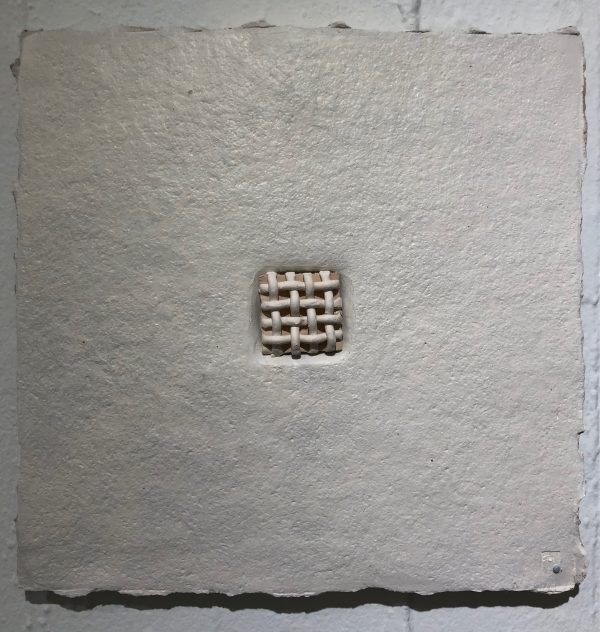Tile with Woven Inlay (SOLD)