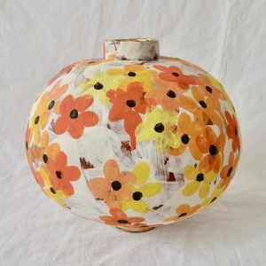 Flower Bomb #2, Orange + Yellow by Jocelyn Braxton-Armstrong