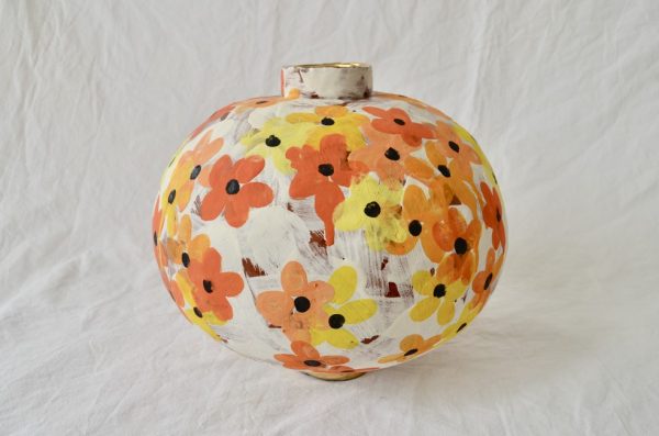 Flower Bomb #2, Orange + Yellow by Jocelyn Braxton-Armstrong
