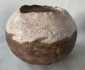 Small Raku Bowl by Eva St. John