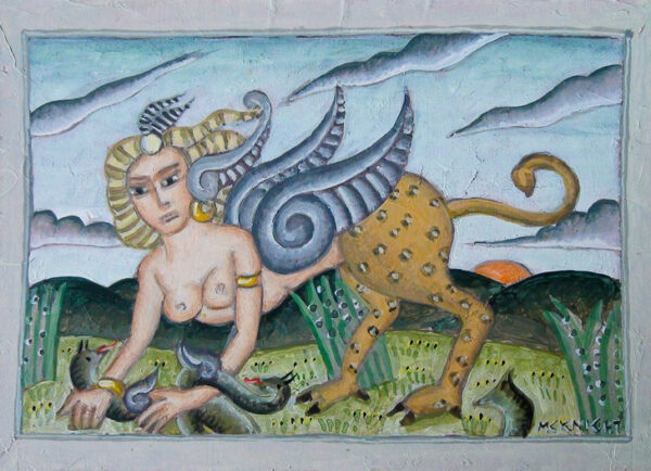 Female Sphinx by Thomas McKnight