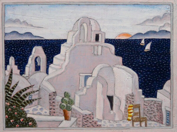 Paraportiani Church Mykonos by Thomas McKnight