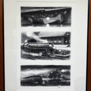 Night Train, Night Train by Wendell Minor