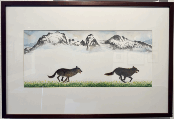 Yellowstone Wolves by Wendell Minor
