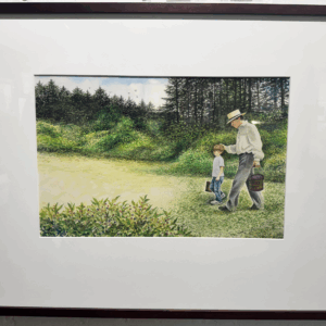 Thoreau And Friend by Wendell Minor