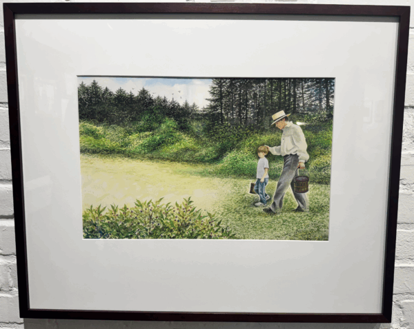 Thoreau And Friend by Wendell Minor