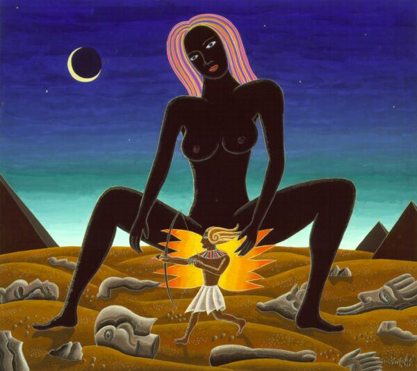 Small Nubian by Thomas McKnight