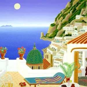 Positano Terrace by Thomas McKnight