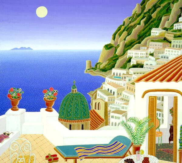 Positano Terrace by Thomas McKnight