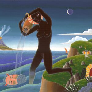 Nubian Pouring by Thomas McKnight
