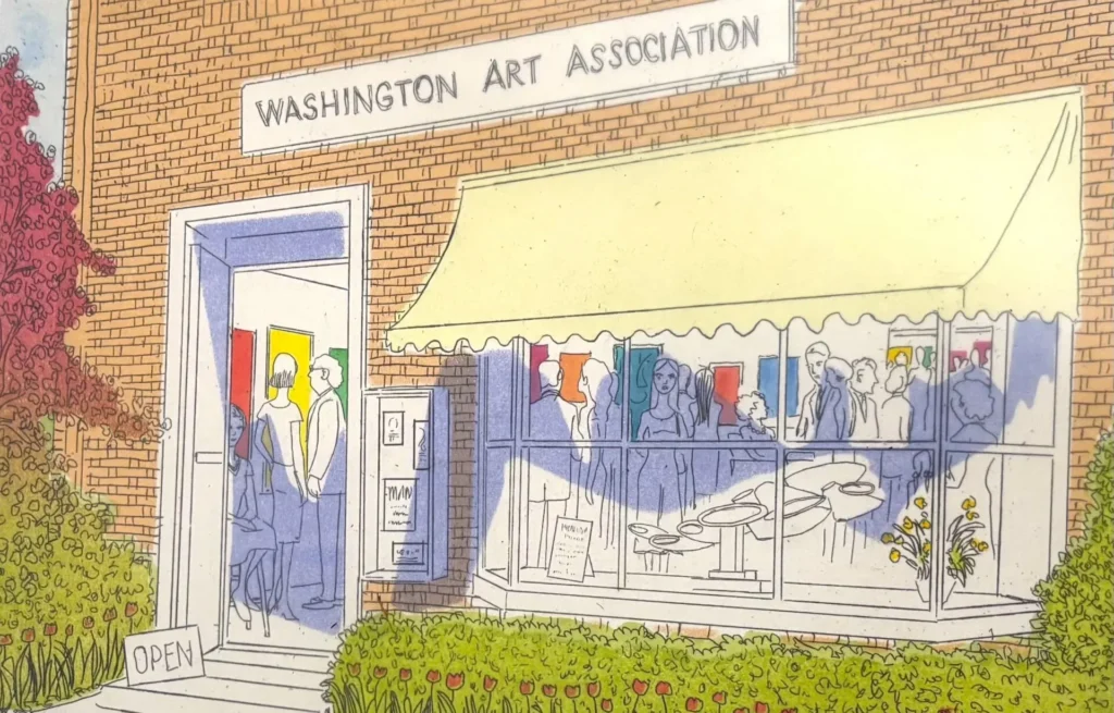 Washington Art Association Illustration