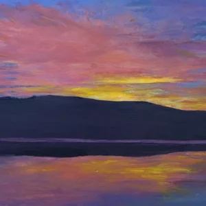 Sunset at the Lake, Susan Elliott