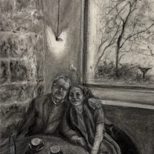 Corner in the Bistro, Elaine Houseman