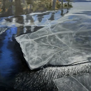 Ice & Swirling Water #16, Catherine Fisk Natale
