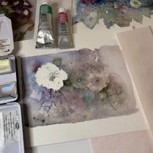 LITTLE GEMS 2-Day Workshop in Watercolor with Grace Scharr McEnaney (Fri, July 24-Sat, July 25 | 12:45 PM to 3:00 PM)