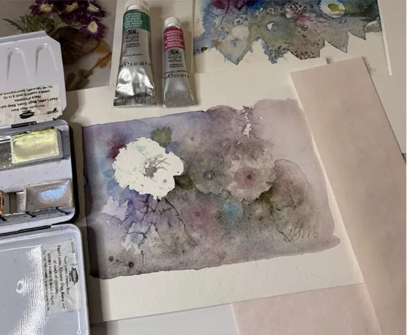 LITTLE GEMS 2-Day Workshop in Watercolor with Grace Scharr McEnaney (Fri, July 24-Sat, July 25 | 12:45 PM to 3:00 PM)