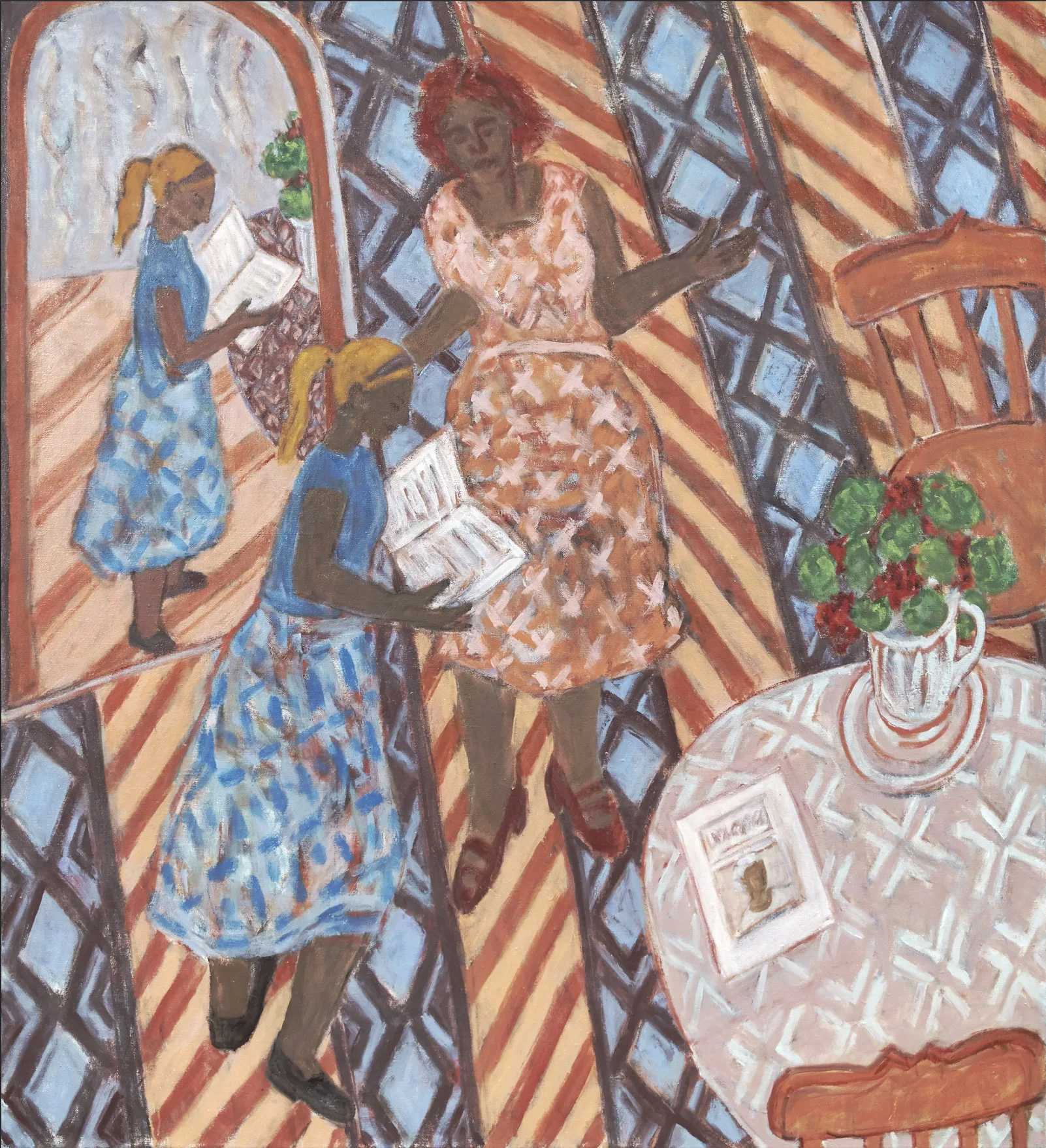 Artist Walk-through with Barbara Grossman How I Got Here: Space, Color and Pattern - Image 2