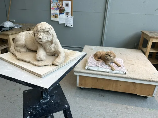 Sculpture: Paws, Claws or Hooves in Clay with Michael Keropian (Thurs, 1:00 to 4:00 PM | Jan 7-Feb 25, 2026)