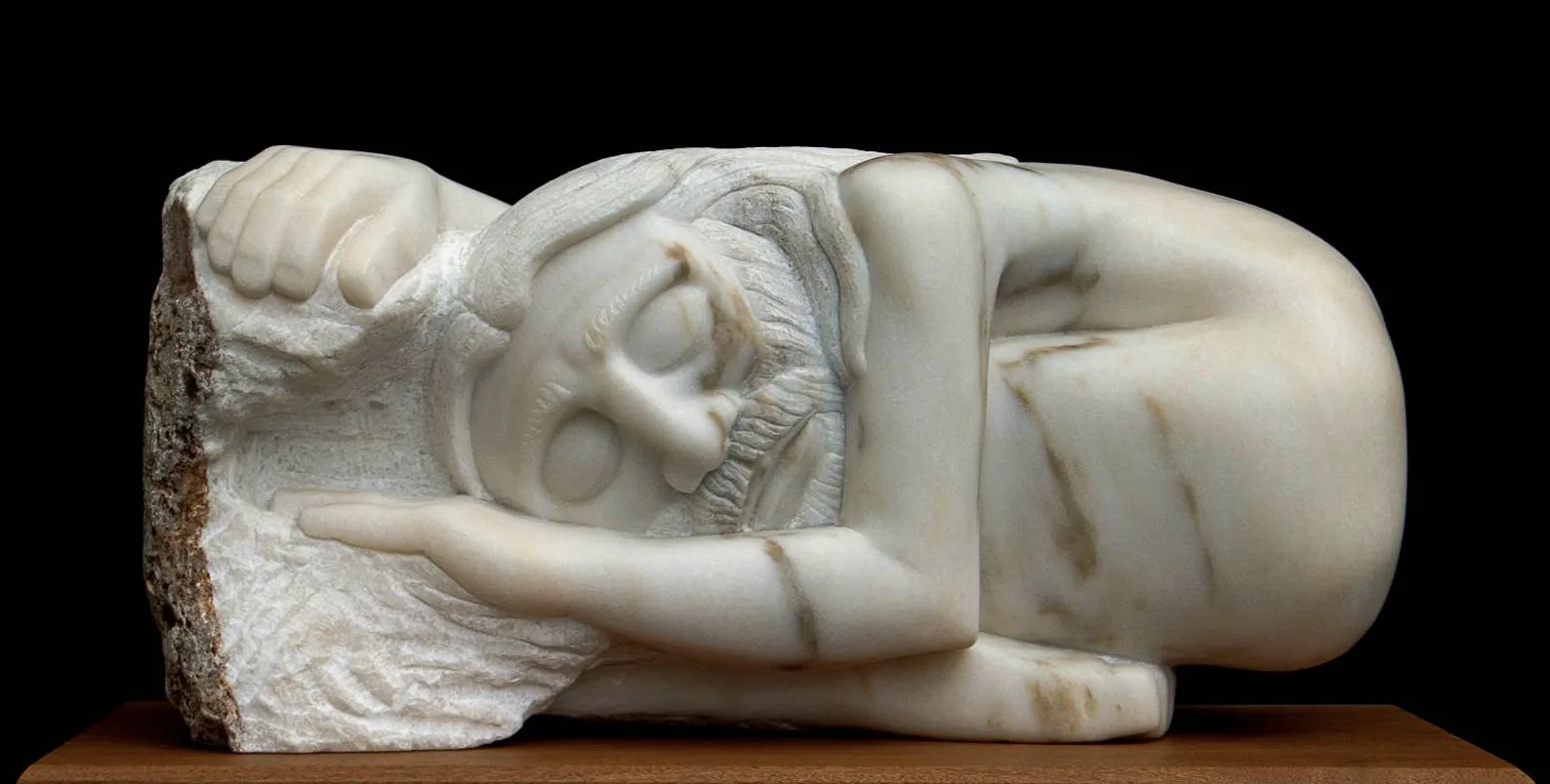 Sisyphus by Justin Perlman marble